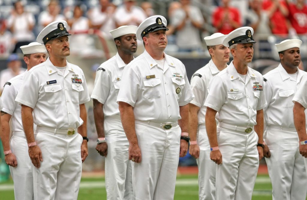 men in the navy